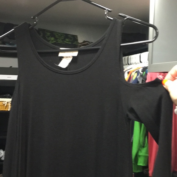 Long sleeve off shoulder top - Picture 4 of 5